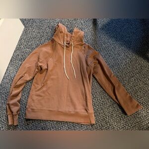 Women's Tan/Brown Mate the Label hoodie XS. Good pre-owned condition.